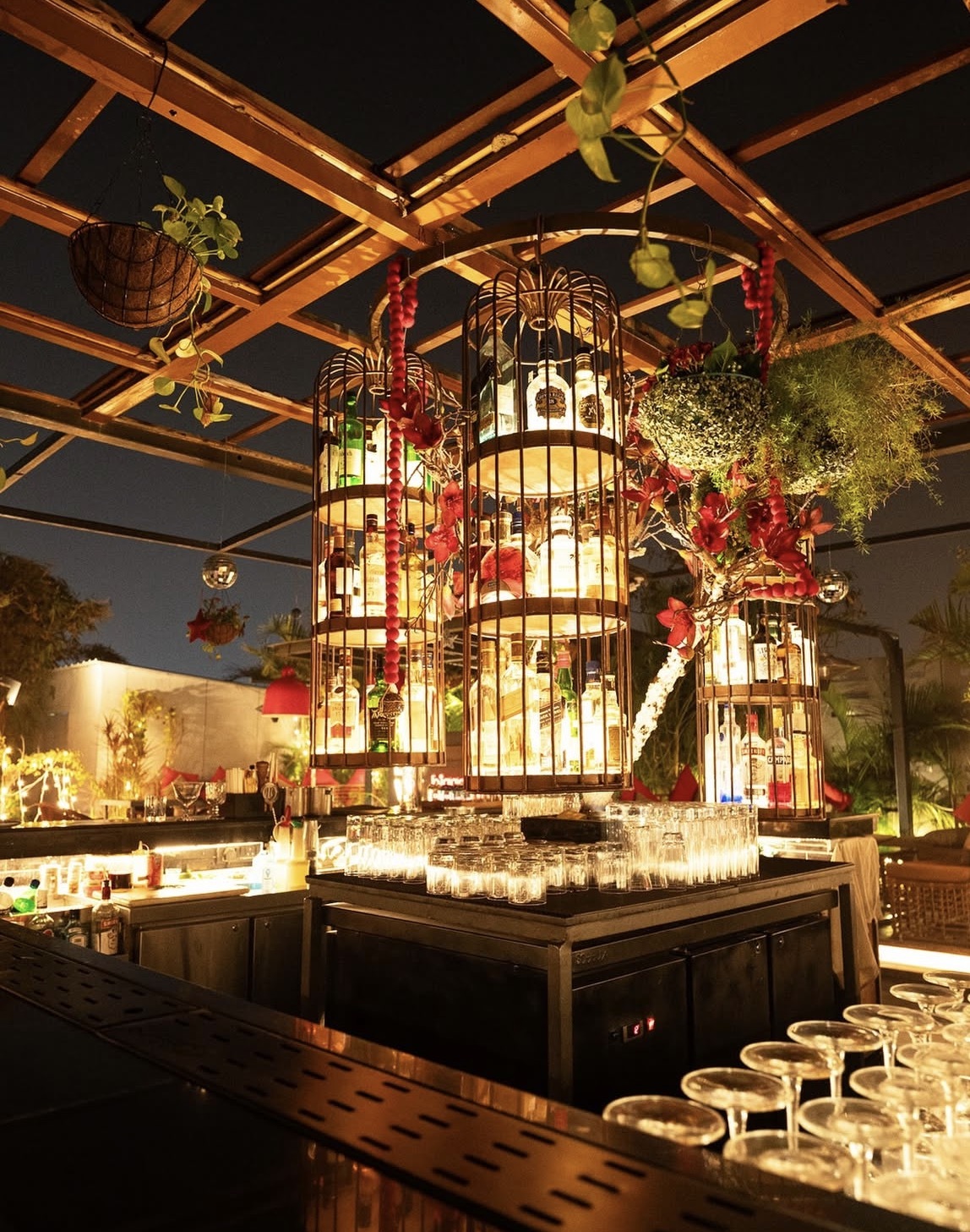 Skybar seating area