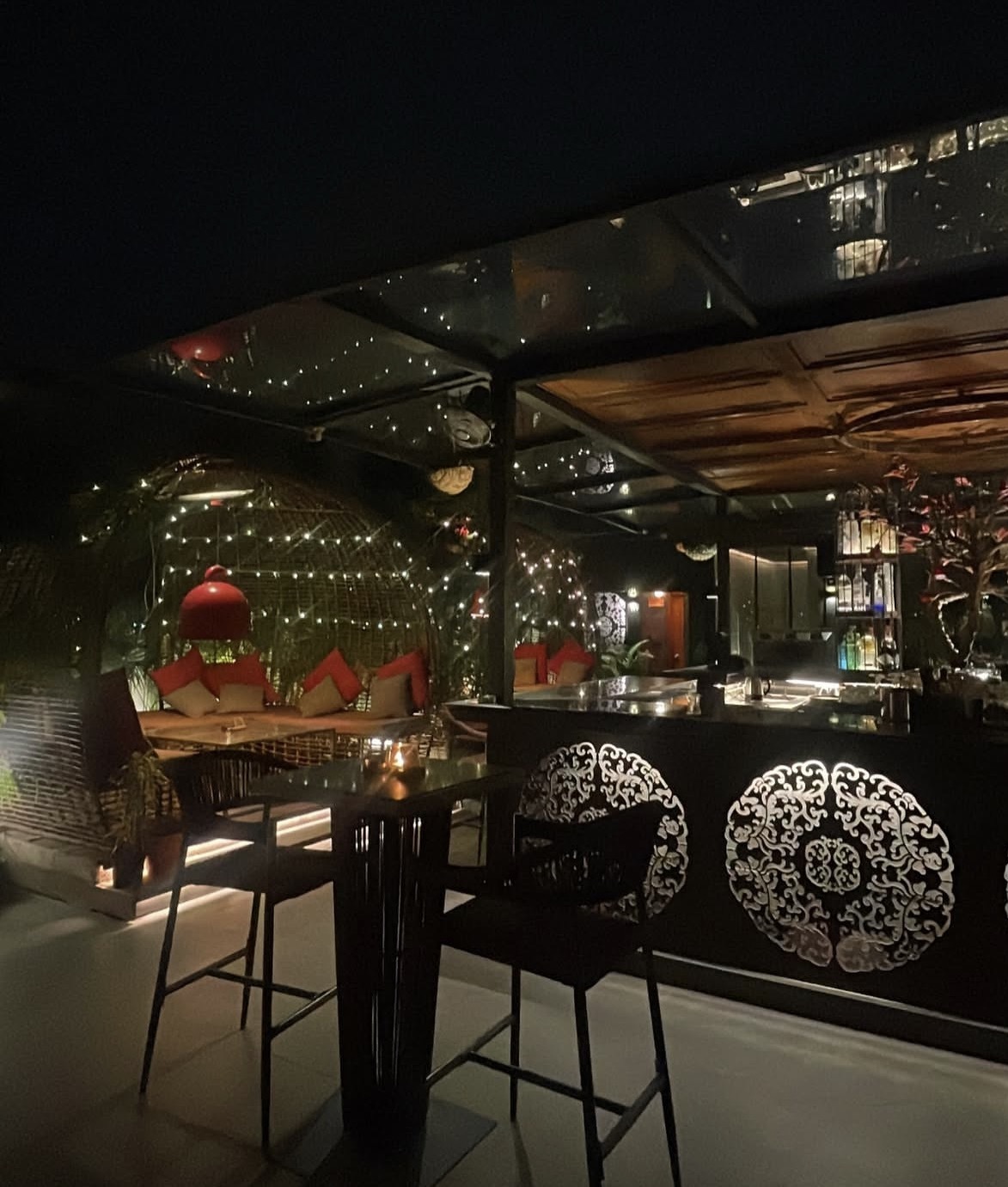 Skybar night view