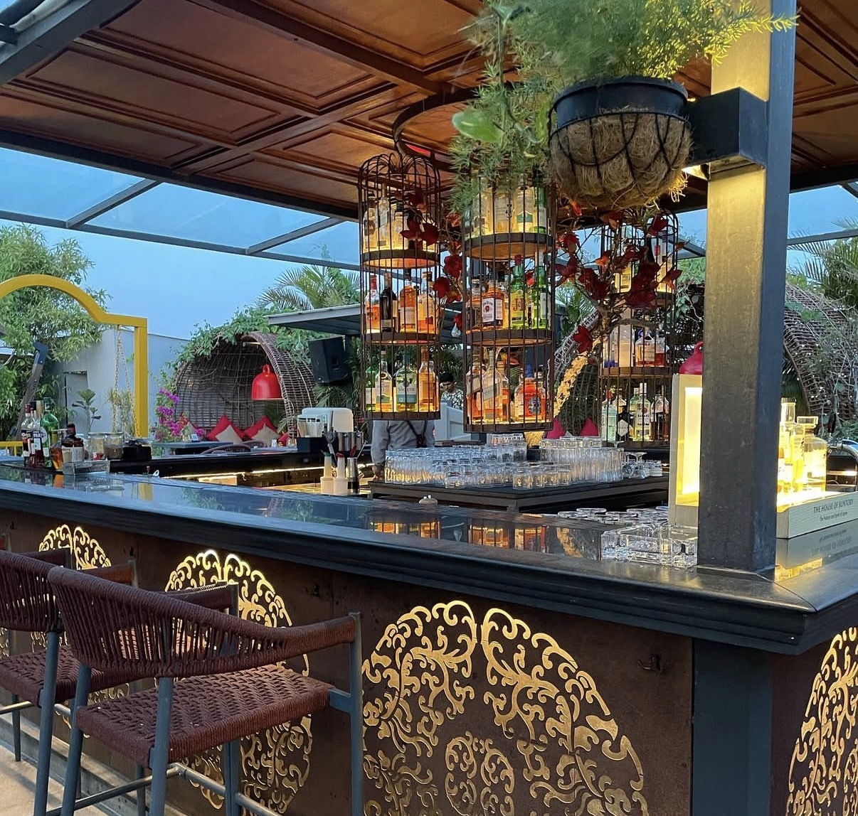 Skybar panoramic view